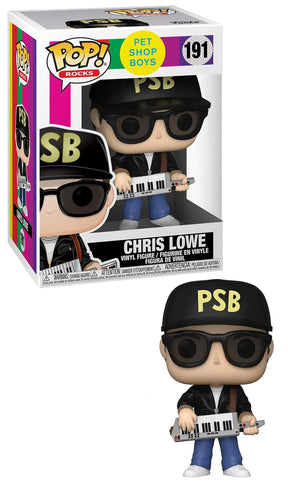 Pet Shop Boys Funko POP Rocks Vinyl Figure | Chris Lowe