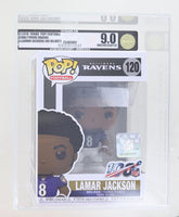 Baltimore Ravens NFL Funko POP Vinyl Figure | Lamar Jackson Graded AFA 9.0