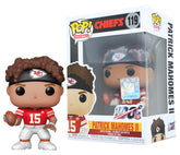 Funko POP! NFL Vinyl Figure Kansas City Chiefs Patrick Mahomes II | 3.75 Inches