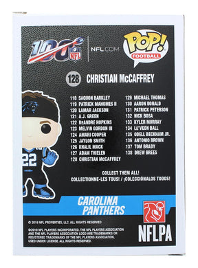 Carolina Panthers NFL Funko POP Vinyl Figure | Christian McCaffrey