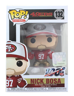 San Francisco 49ers NFL Funko POP Vinyl Figure | Nick Bosa | Home Jersey