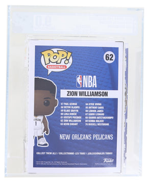 New Orleans Pelicans NBA Funko POP Vinyl Figure | Zion Williamson Graded AFA 9.0