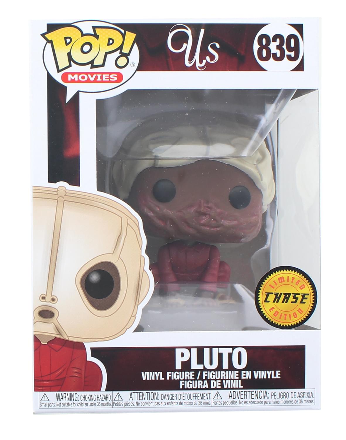Us Funko POP Vinyl Figure | Pluto Without Mask | Chase