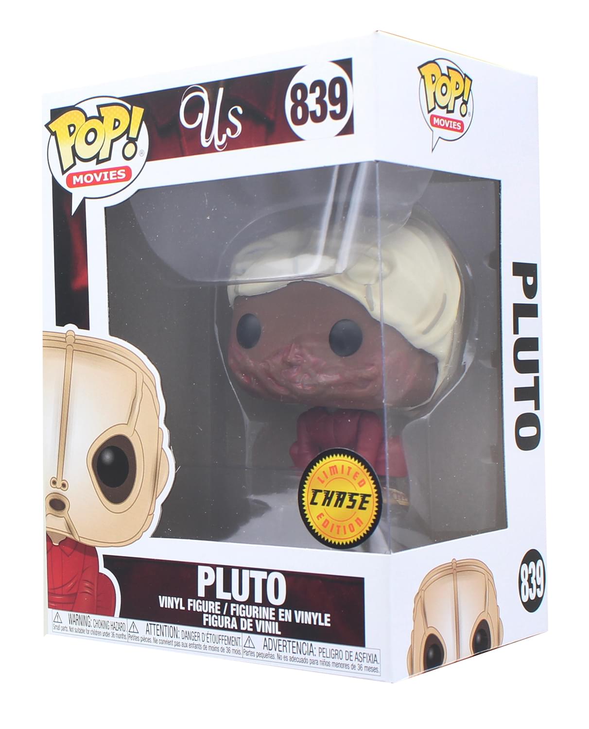 Us Funko POP Vinyl Figure | Pluto Without Mask | Chase