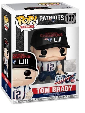 New England Patriots NFL Funko POP Vinyl Figure | SB Champions LIII Tom Brady