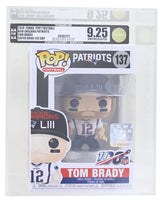 New England Patriots NFL Funko POP Vinyl Figure | SB LIII Tom Brady Graded AFA 9.25