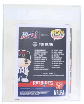 New England Patriots NFL Funko POP Vinyl Figure | SB LIII Tom Brady Graded AFA 9.5