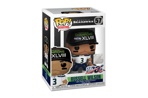 Seattle Seahawks NFL Funko POP Vinyl Figure | Russell Wilson SB Champions XLVIII