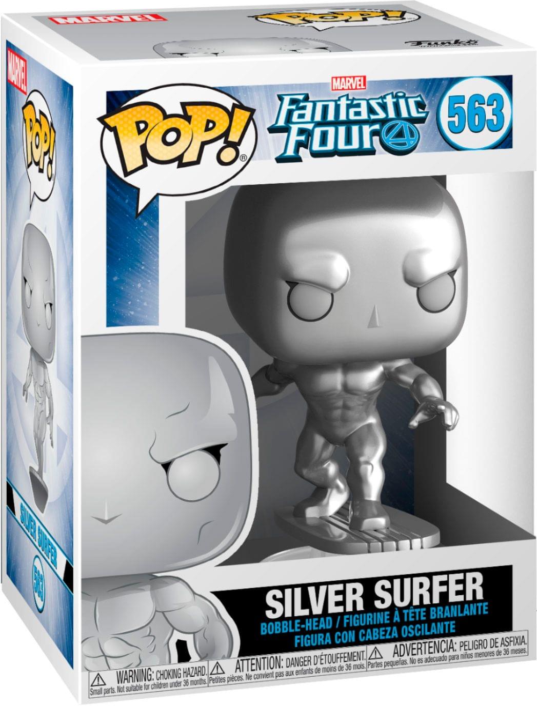 Marvel Fantastic Four Funko POP Vinyl Figure | Silver Surfer