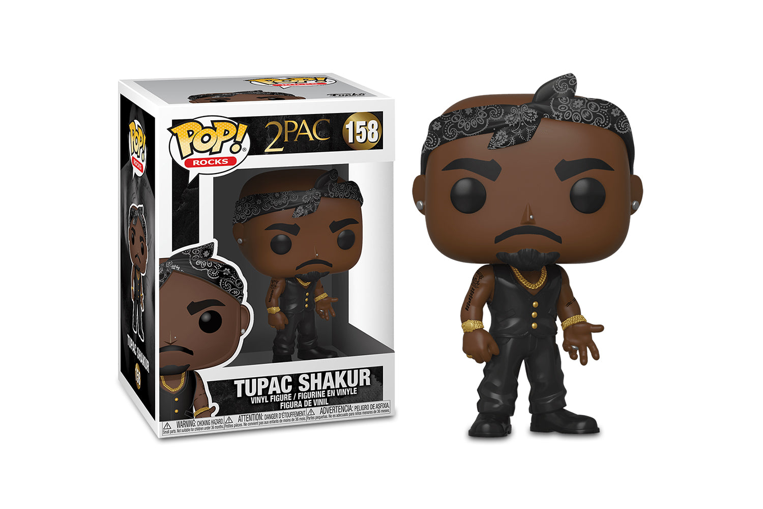 Funko POP Rocks Vinyl Figure | Tupac Shakur
