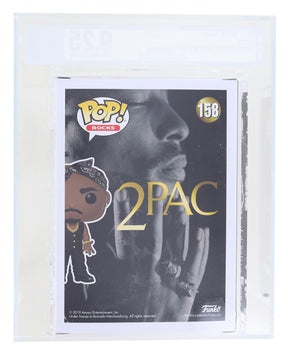 Funko POP Rocks Vinyl Figure | Tupac Shakur Graded AFA 9.25