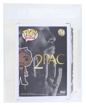 Funko POP Rocks Vinyl Figure | Tupac Shakur Graded AFA 9.5