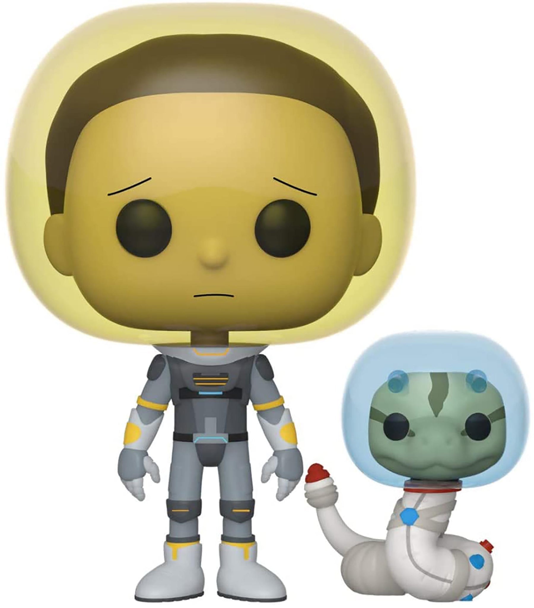 Rick and Morty Funko POP Vinyl Figure | Space Suit Morty w/ Snake