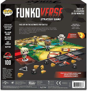 Jurassic Park Funko POP Funkoverse Strategy Game
