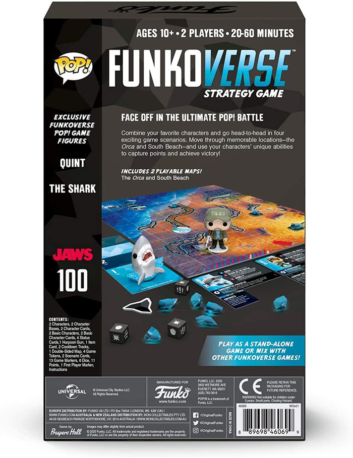 The best prices today for Funkoverse Strategy Game: Jaws 100 The best prices today for Funkoverse Strategy Game: Jaws 100