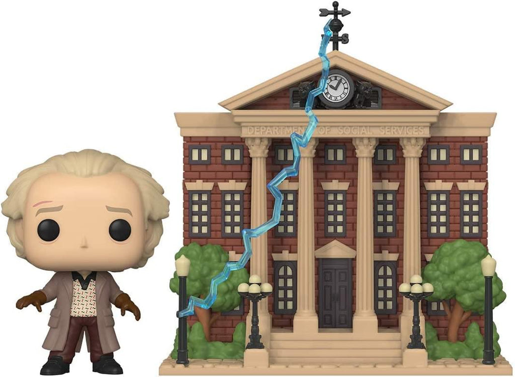 Back to the Future POP Town | Doc with Clock Tower | Free Shipping