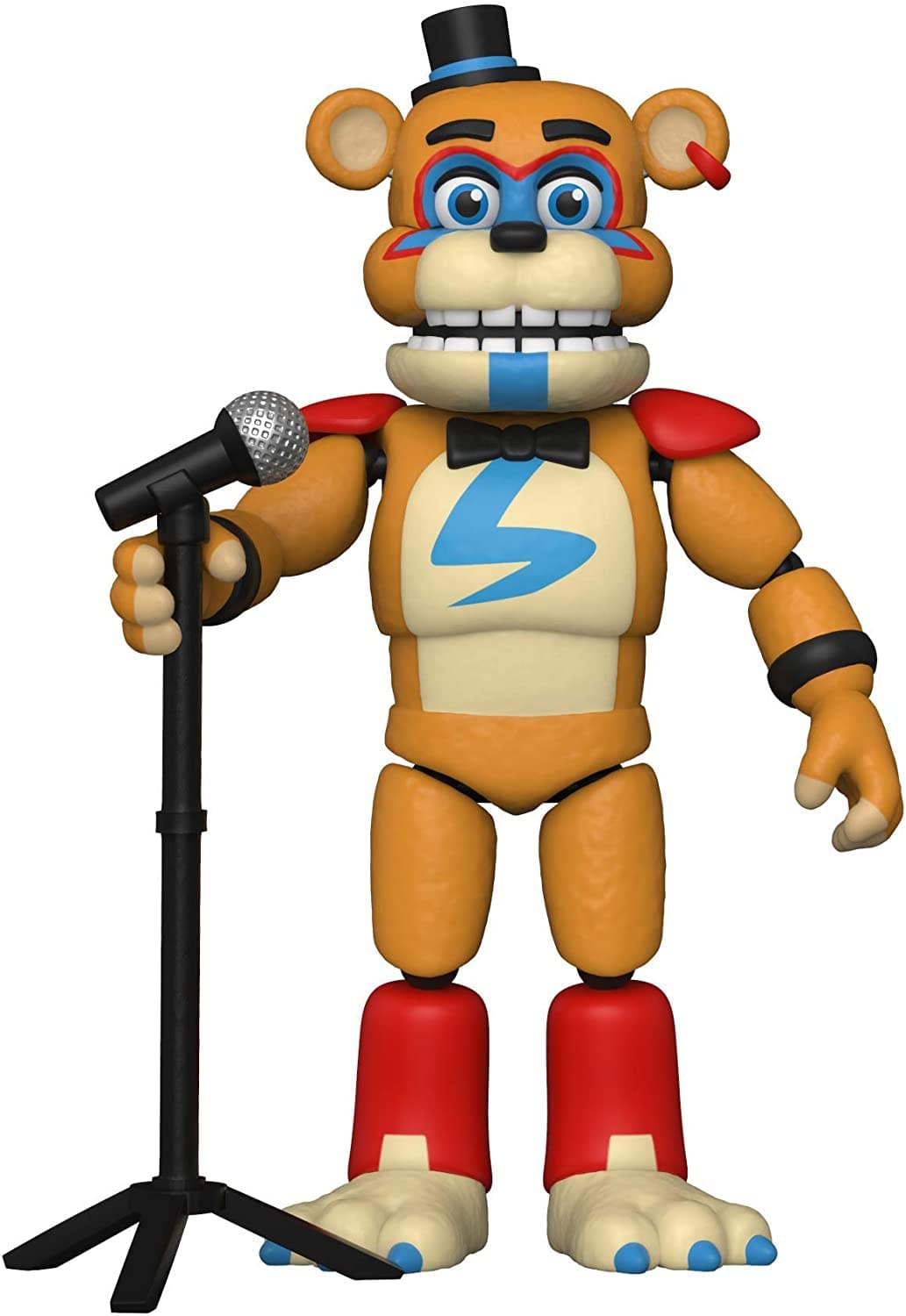 Five Nights at Freddys Security Breach 5.5 Inch Action Figure | Glamrock Freddy