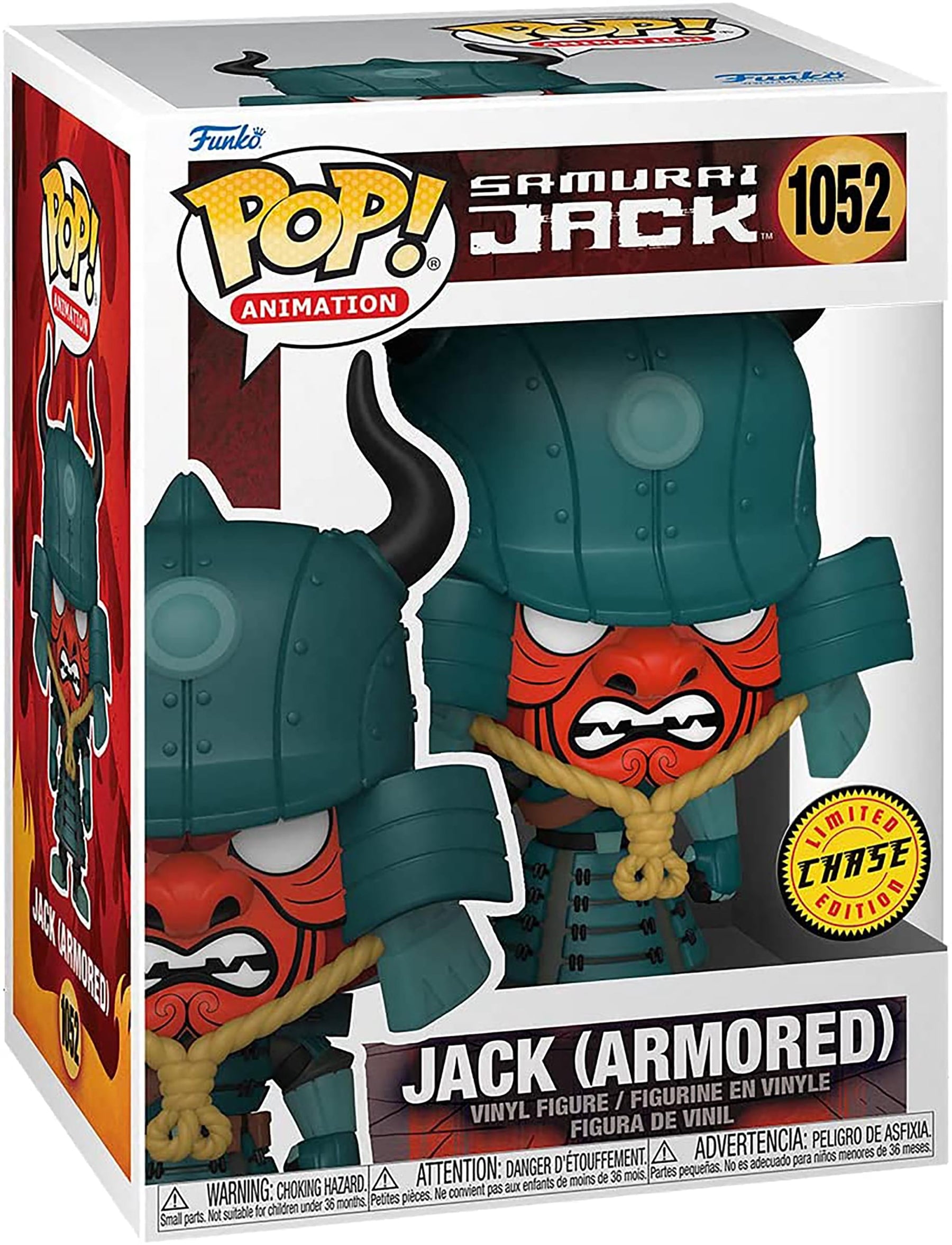 Samurai Jack Funko POP Vinyl Figure | Armored Jack Chase
