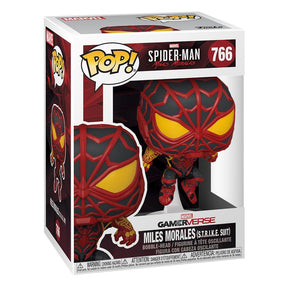 Marvel Spider-Man Funko POP Vinyl Figure | Miles Morales Strike Suit