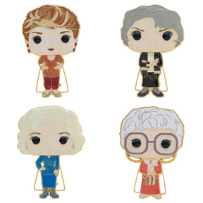 The Golden Girls 4 Inch Funko POP! Pins | Set of 4