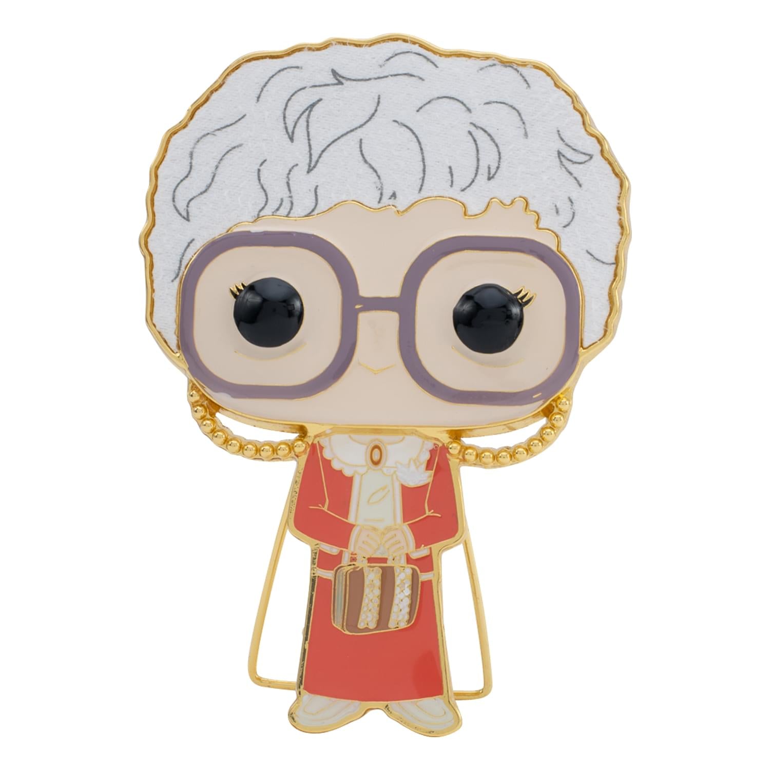 The Golden Girls 4 Inch Funko POP! Pins | Set of 4