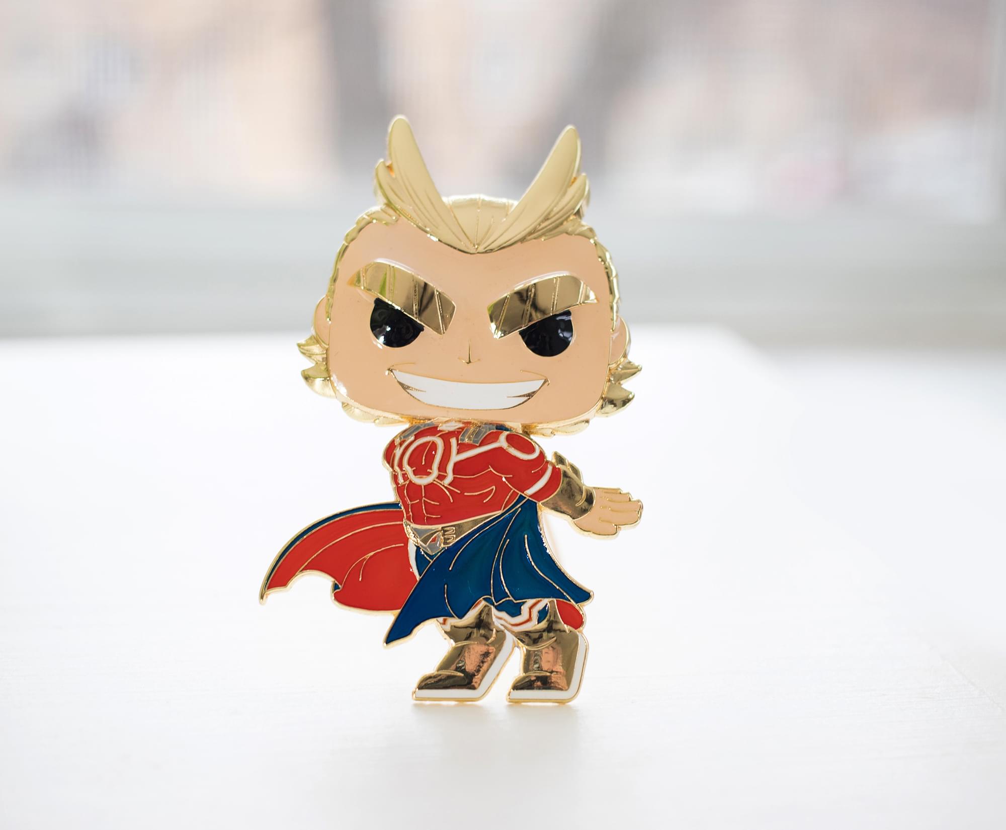 My Hero Academia 3-Inch Funko POP Pin | All Might Chase