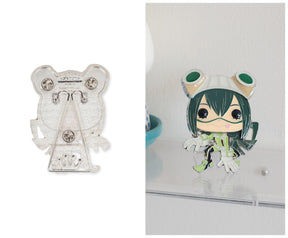 My Hero Academia 3-Inch Funko POP Pin | Tsuyu Asui