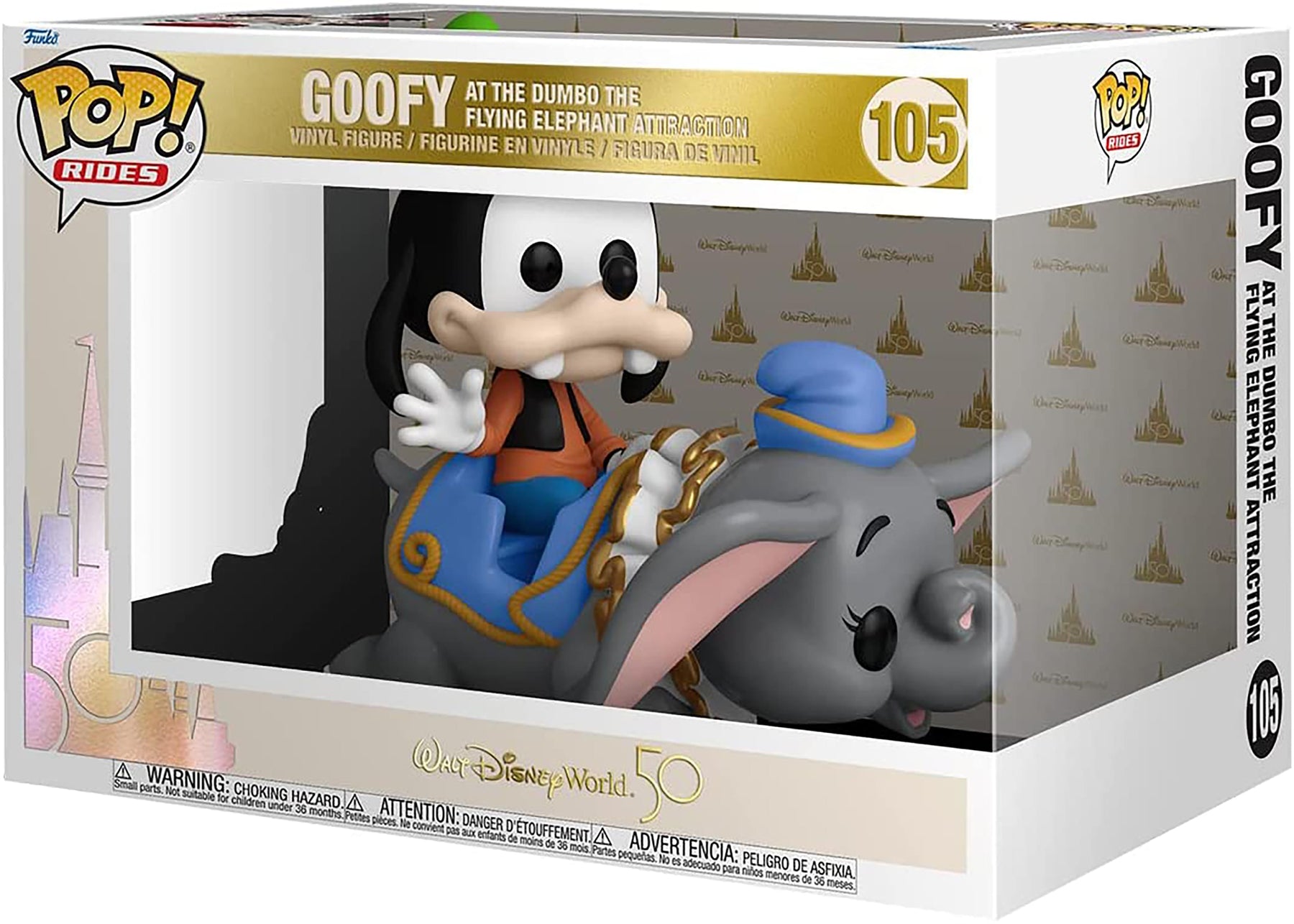 Walt Disney World Funko POP Ride | Dumbo the Flying Elephant with Goofy