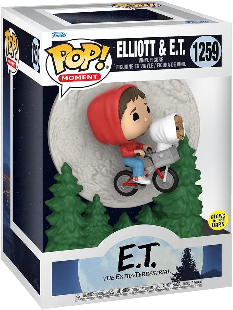 E.T. the Extra-Terrestrial Funko POP Vinyl Figure | Elliot and ET Flying