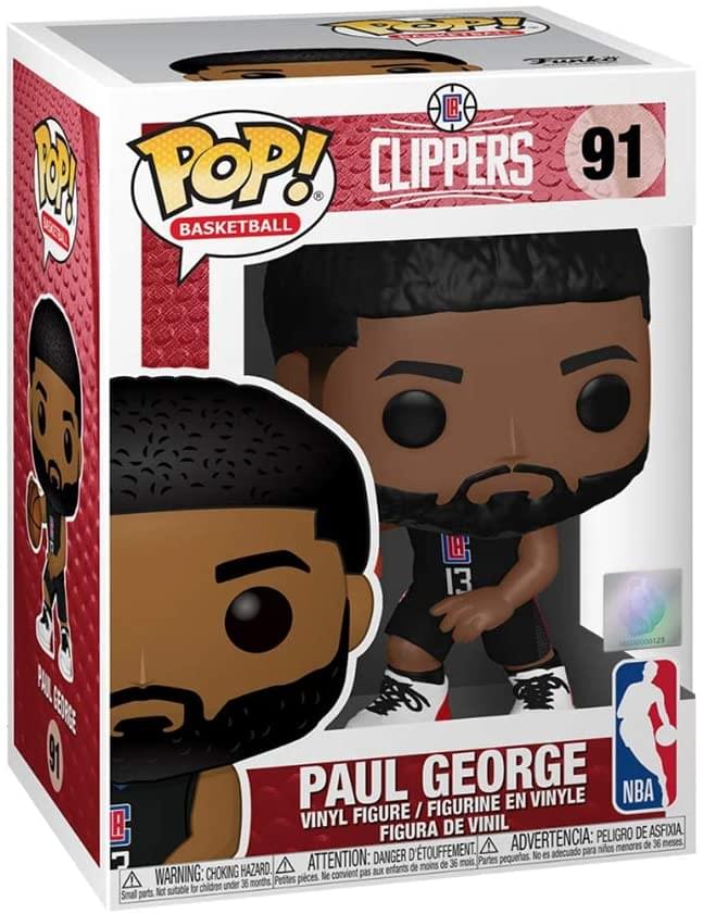 LA Clippers Funko NBA POP Vinyl Figure | Paul George (Alternate)