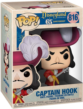 Disney Funko POP Vinyl Figure | Captain Hook Disneyland 65th Anniversary
