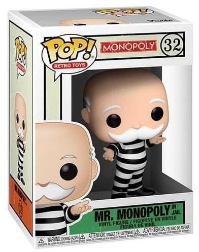 Monopoly Funko POP Vinyl Figure | Mr. Monopoly in Jail
