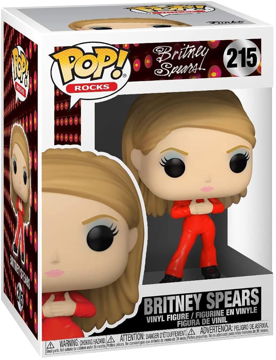 Britney Spears Funko POP Rocks Vinyl Figure | Oops I Did It Again