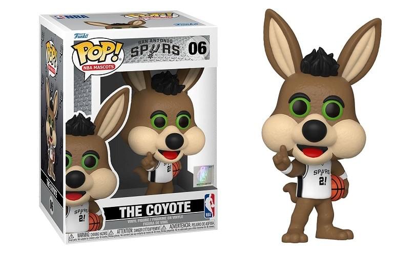 San Antonio Spurs NBA Funko POP Mascots | The Coyote
