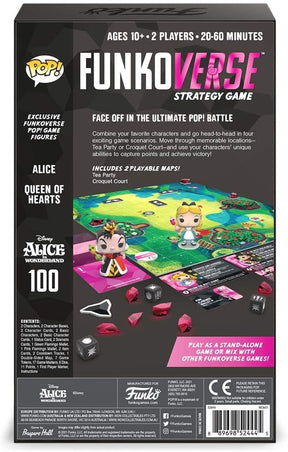 Alice in Wonderland 100 Funkoverse Strategy Game 2-Pack