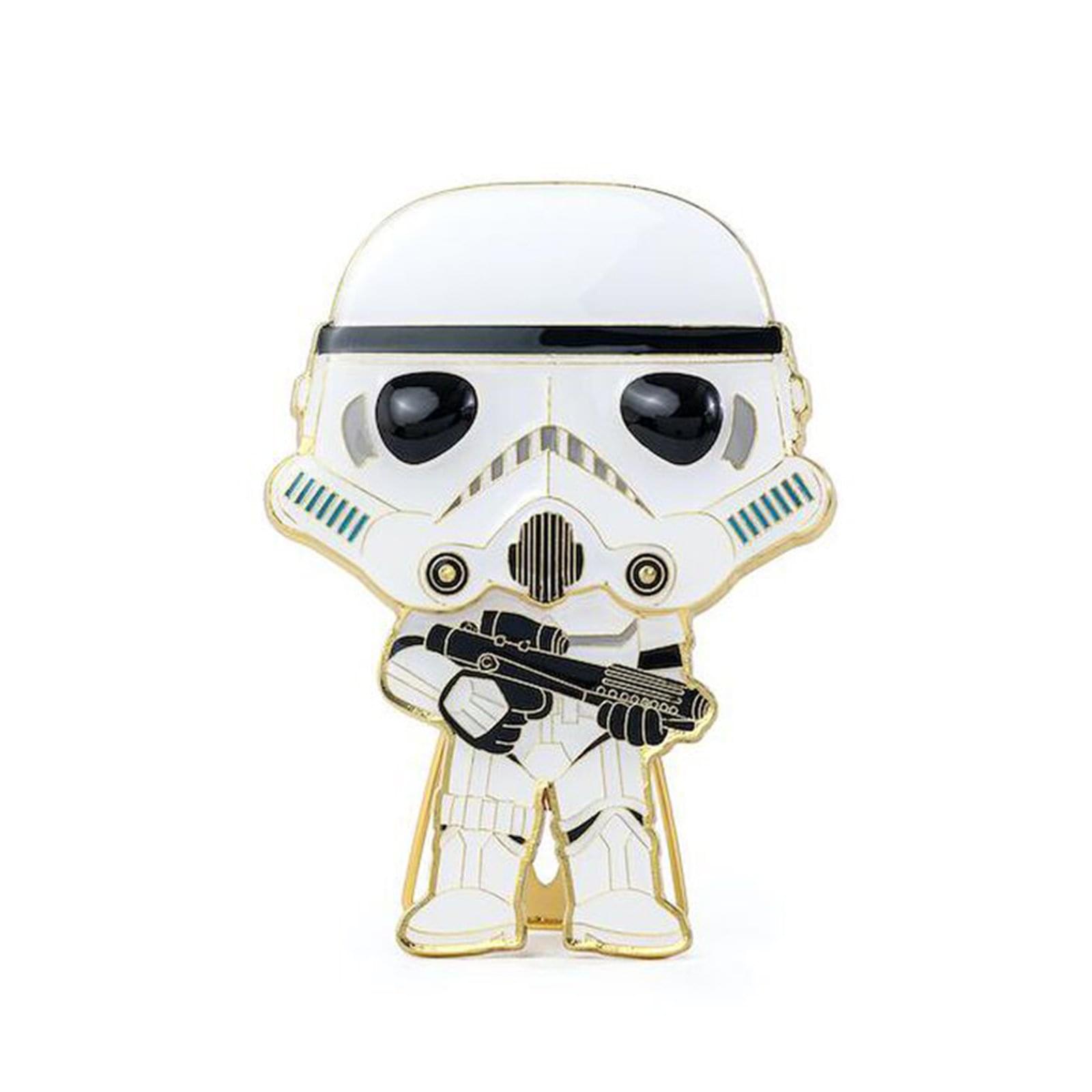 Star Wars Funko POP Pin Large Enamel Pin | Stormtrooper