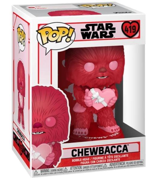 Star Wars Funko POP Vinyl Figure | Valentine's Day Chewbacca