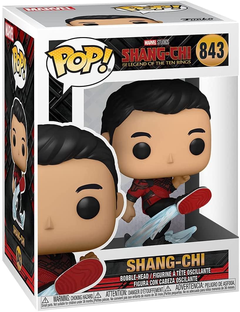 Marvel Shang-Chi Funko POP Vinyl Figure | Shang-Chi Kicking