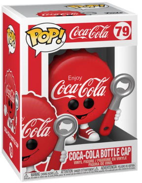 Coke Funko POP Ad Icons Vinyl Figure | Coca-Cola Bottle Cap