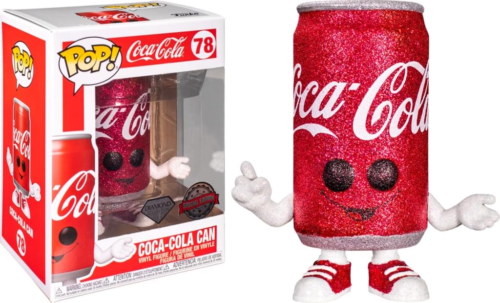 Coca-Cola Funko POP Vinyl Figure | Glitter Coke Can