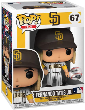 San Diego Padres MLB Funko POP Vinyl Figure | Fernando Tatís Jr. (Home Uniform)