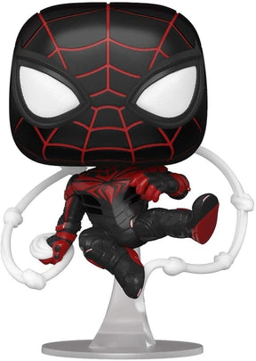Marvel Spider-Man Funko POP Vinyl Figure | Miles Morales Advanced Tech Suit