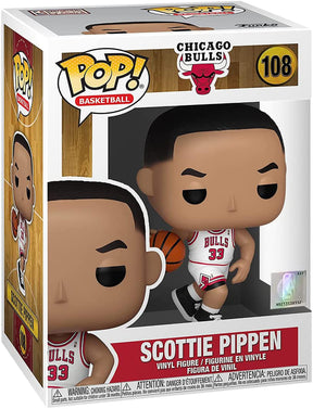 Chicago Bulls NBA Funko POP Vinyl Figure | Scottie Pippen (Home)