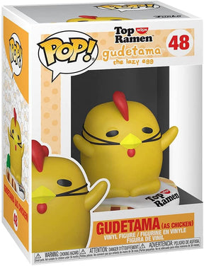 Sanrio GudeXNissin Funko POP Vinyl Figure | Gudetama as Chicken