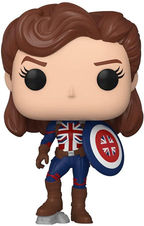 Marvel What If? Funko POP Vinyl Figure | Captain Carter