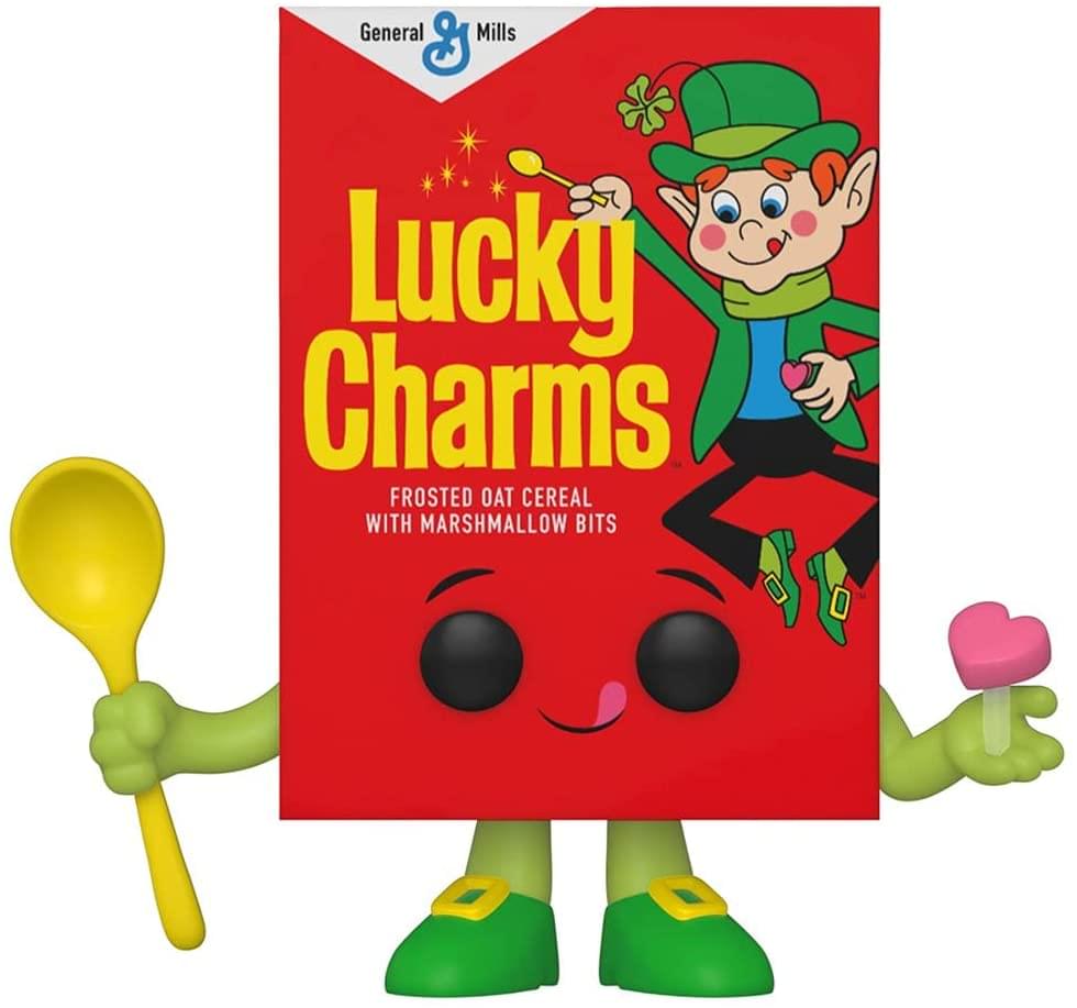 General Mills Funko POP Vinyl Figure | Lucky Charms Cereal Box