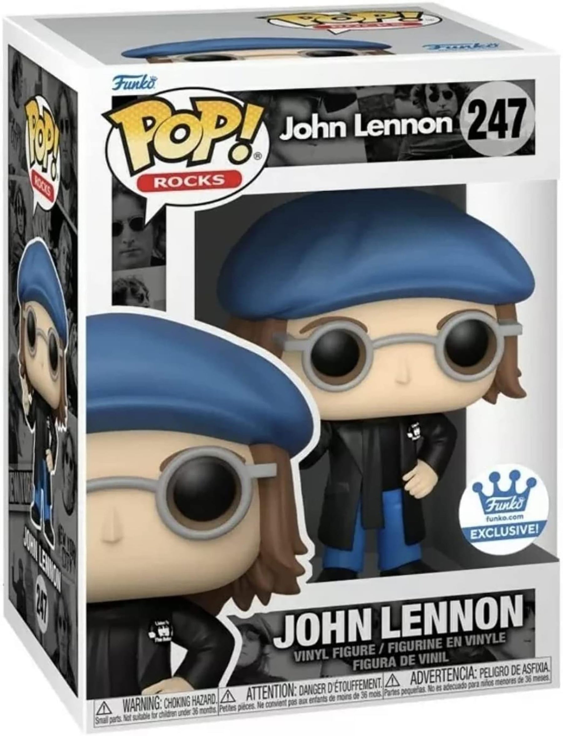 Funko POP Rocks Vinyl Figure | John Lennon in Peacoat
