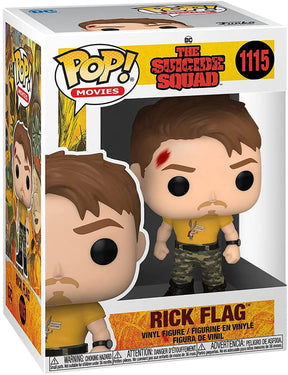 DC The Suicide Squad Funko POP Vinyl Figure | Rick Flag