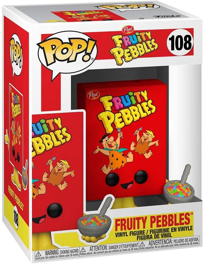Post Funko POP Vinyl Figure | Fruity Pebbles Cereal Box
