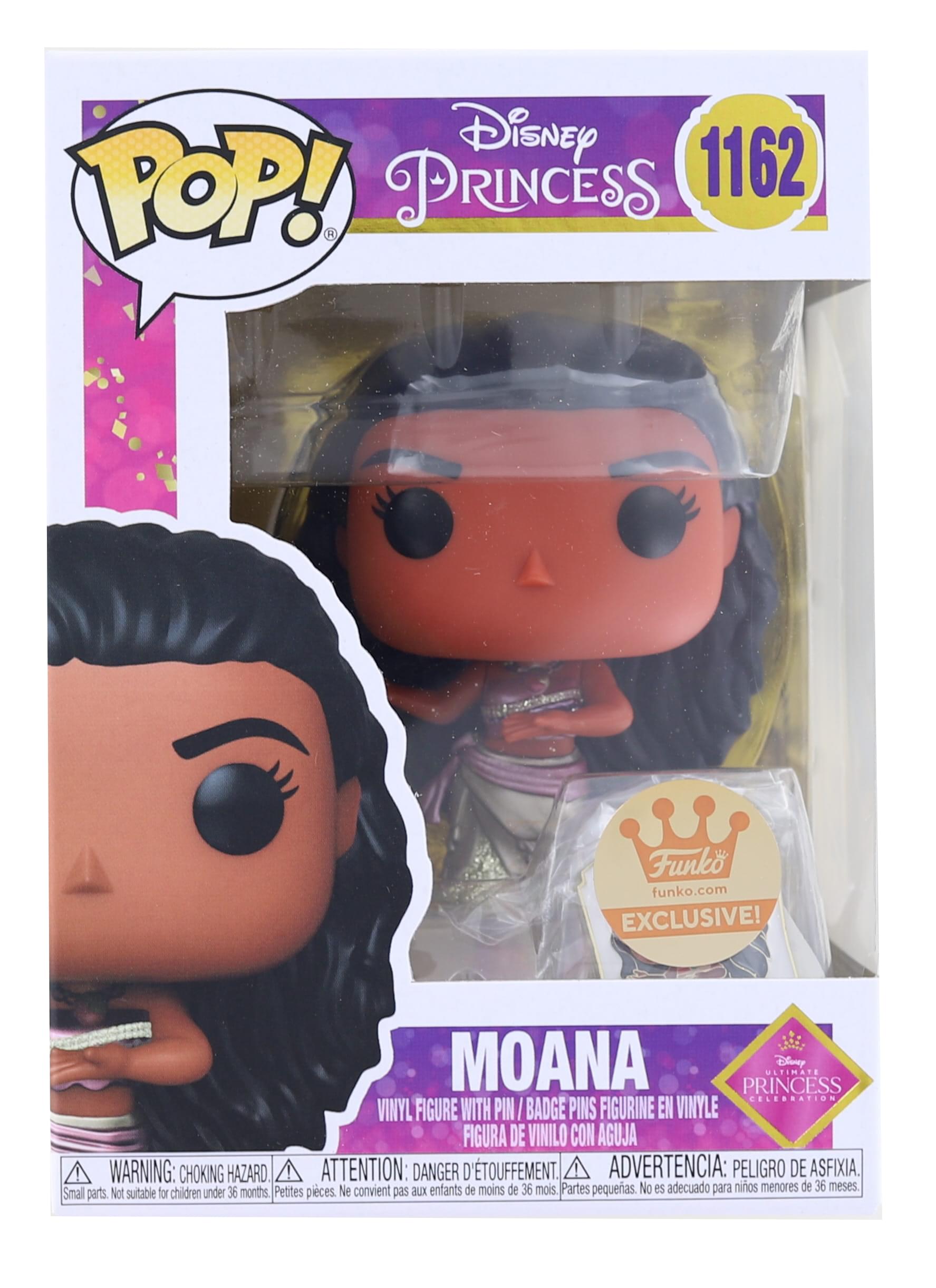 Disney Princess Funko POP Vinyl Figure | Moana (Gold) with Pin